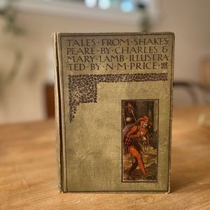 Takes from Shakespeare vintage illustrated book